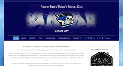 Desktop Screenshot of flindersflames.com